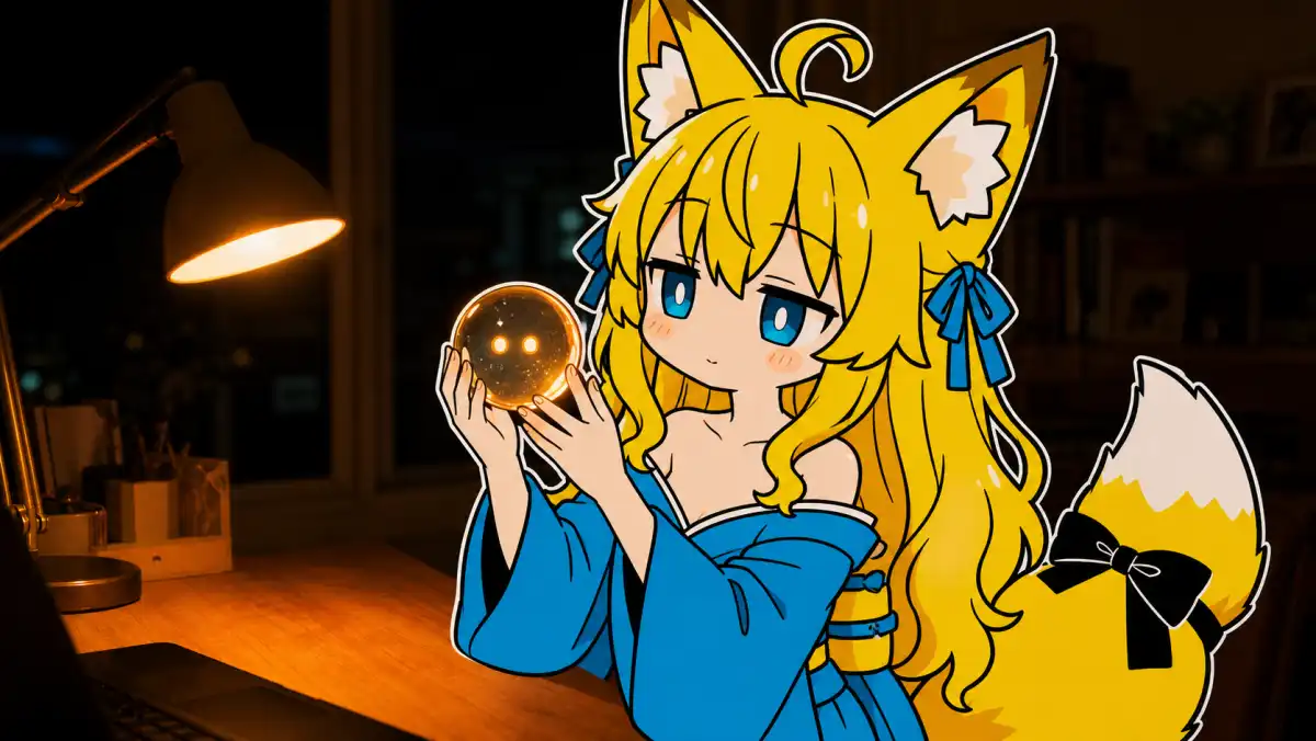 夜の机の上にデスクライトがついている。透明な丸いガラスのペーパーウェイトを、ねつきが両手で持ち上げて、光に透かしている。中に小さい気泡がふたつ閉じ込められて、隣同士で並んでいる